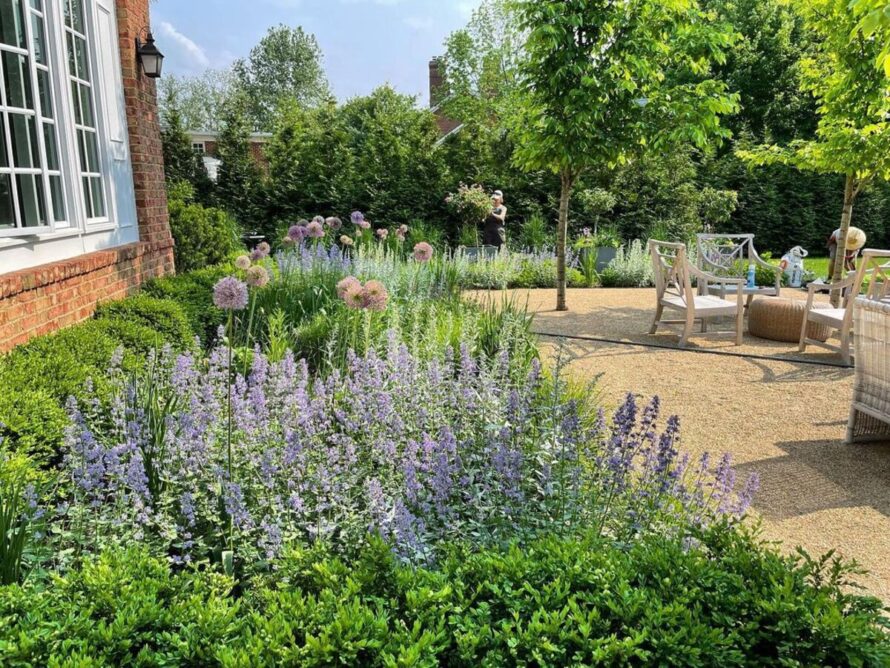 perrenial gardens layout front yards 8