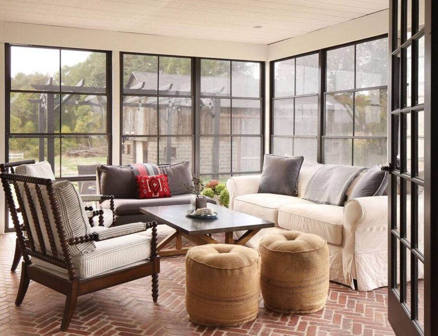 26 farmhouse sunroom ideas 15