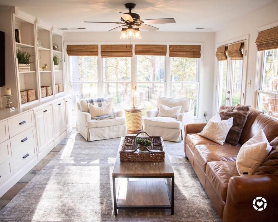 26 farmhouse sunroom ideas 6