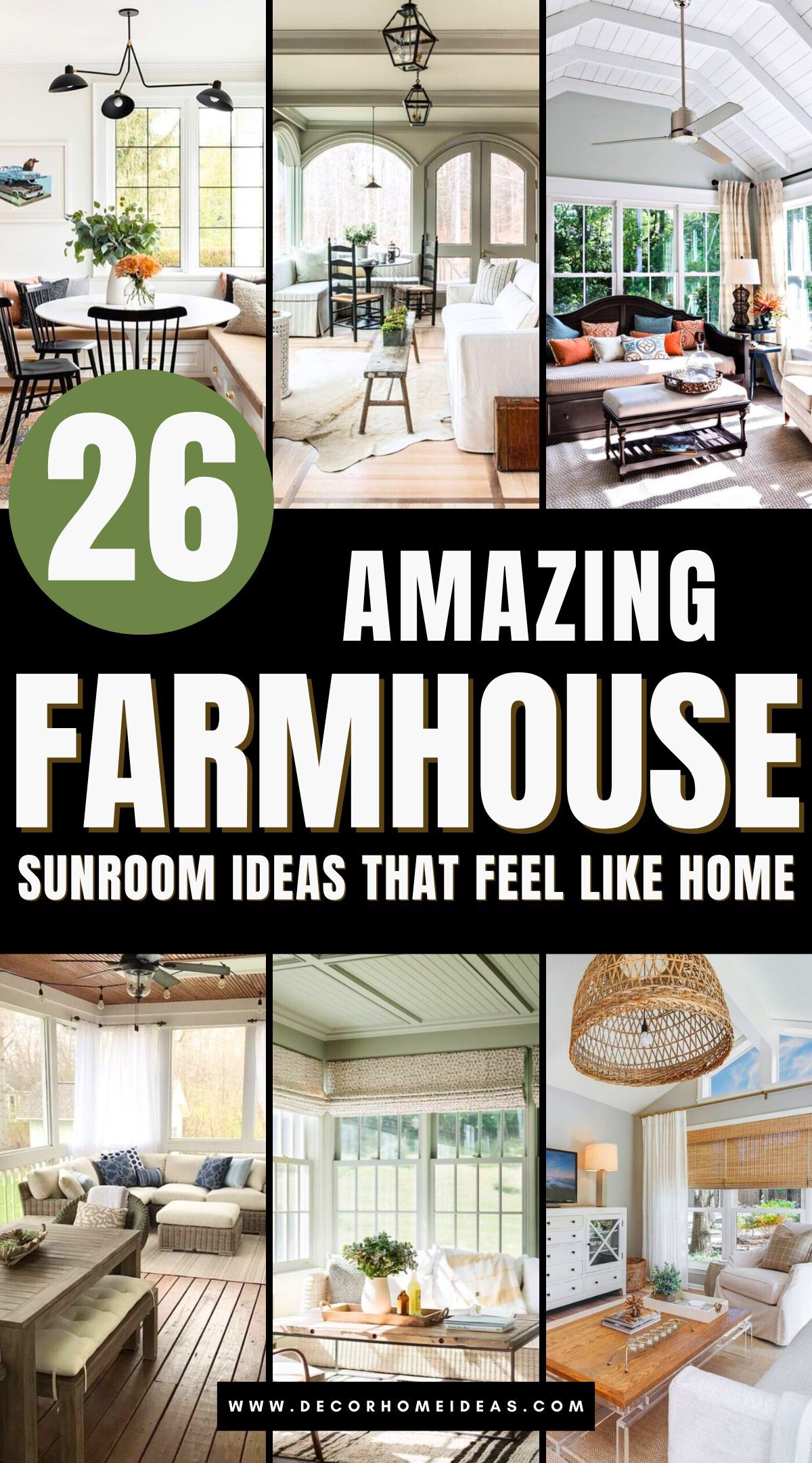best farmhouse sunroom ideas 3