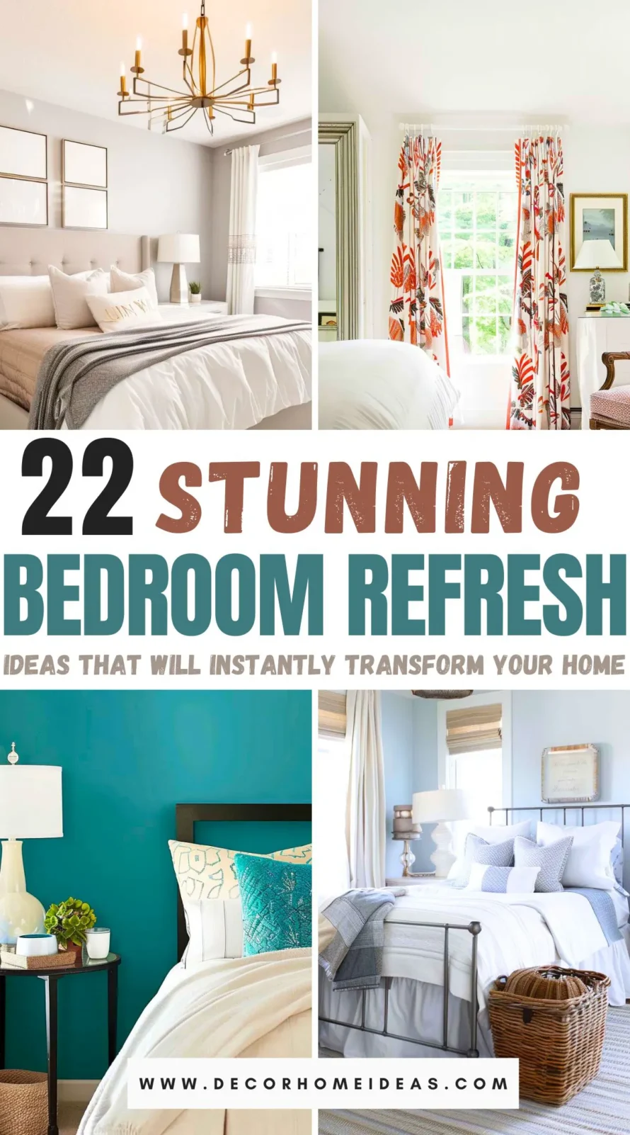 Looking to give your bedroom a fresh new look? Discover 20 easy and inspiring bedroom refresh ideas that will instantly transform your home. From clever storage solutions to stylish decor updates, these tips will help you create a cozy and inviting retreat.