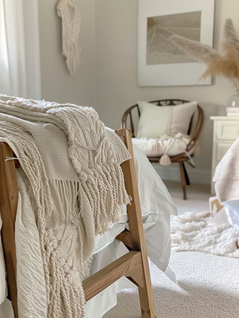 12. Add Warmth with a Throw Blanket