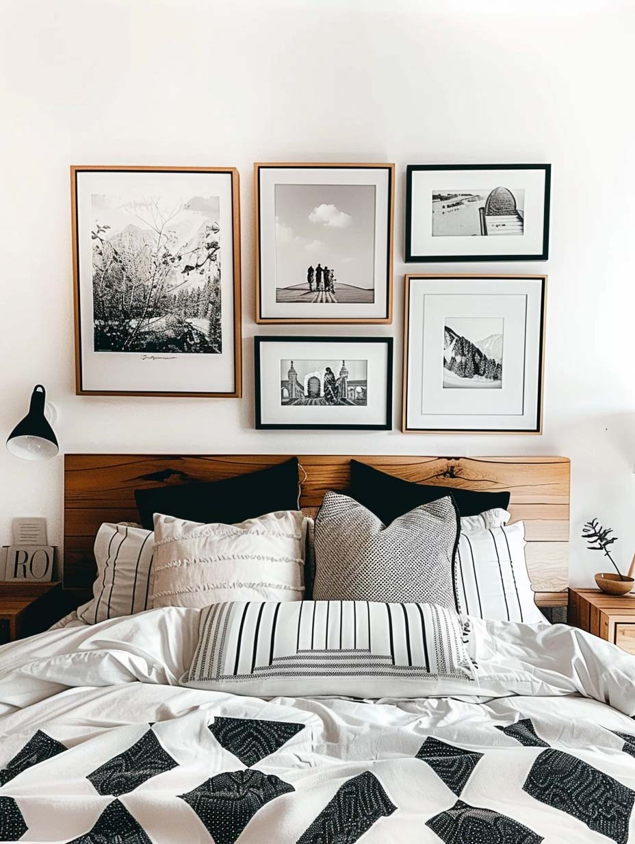 14. Personalize with a Gallery Wall