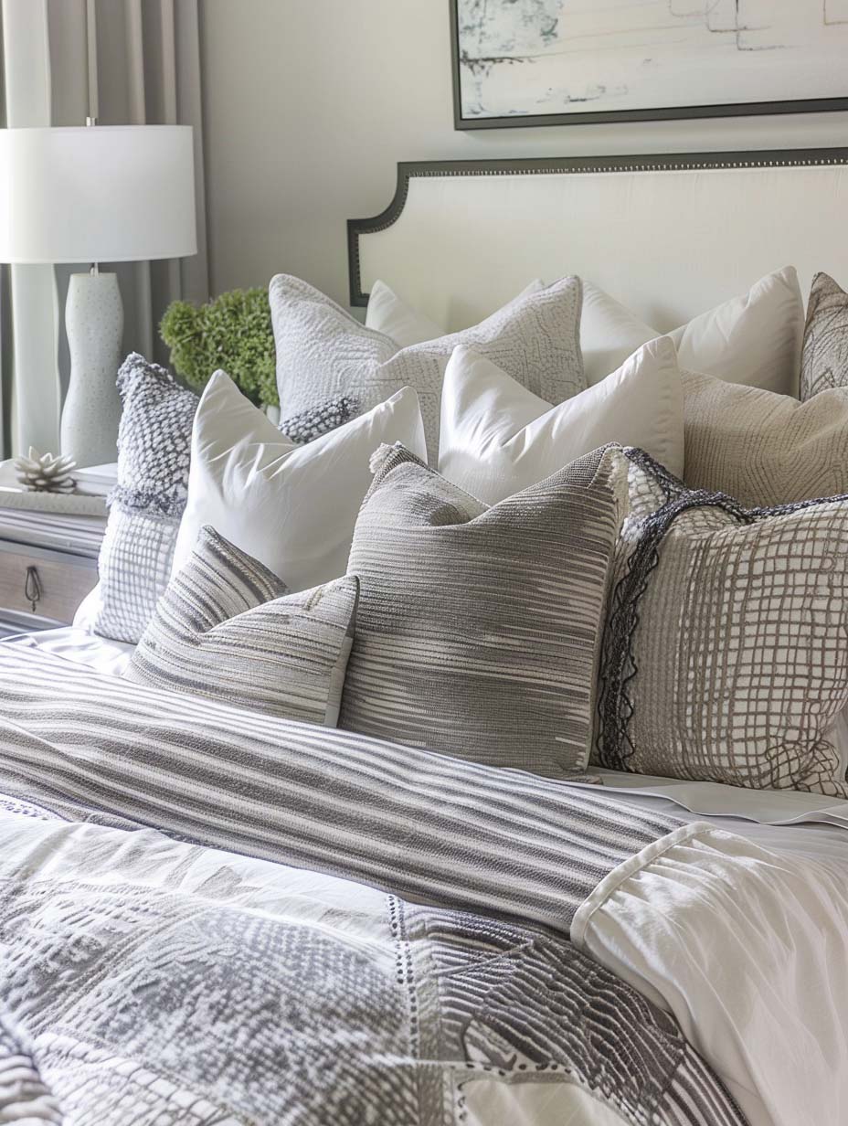 2. Add a Splash of Color with Throw Pillows