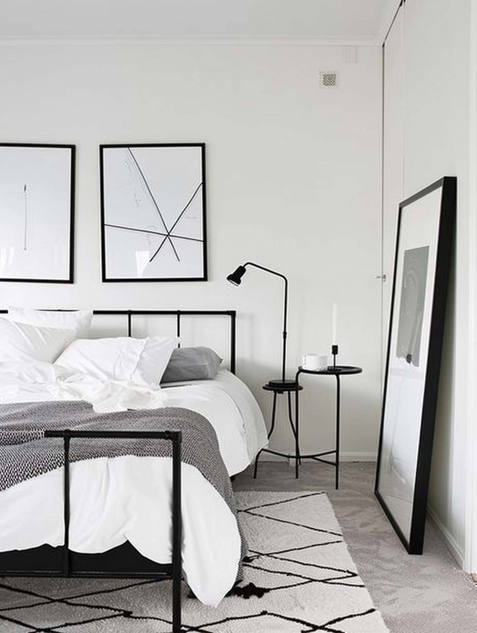 7. Monochrome Elegance