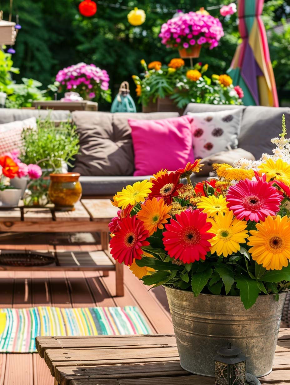 21. Gerbera Daisies