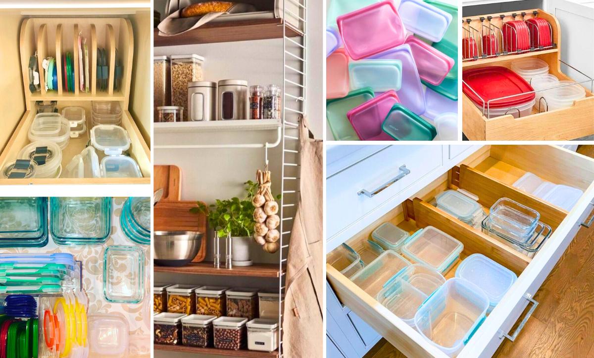 tupperware organization ideas