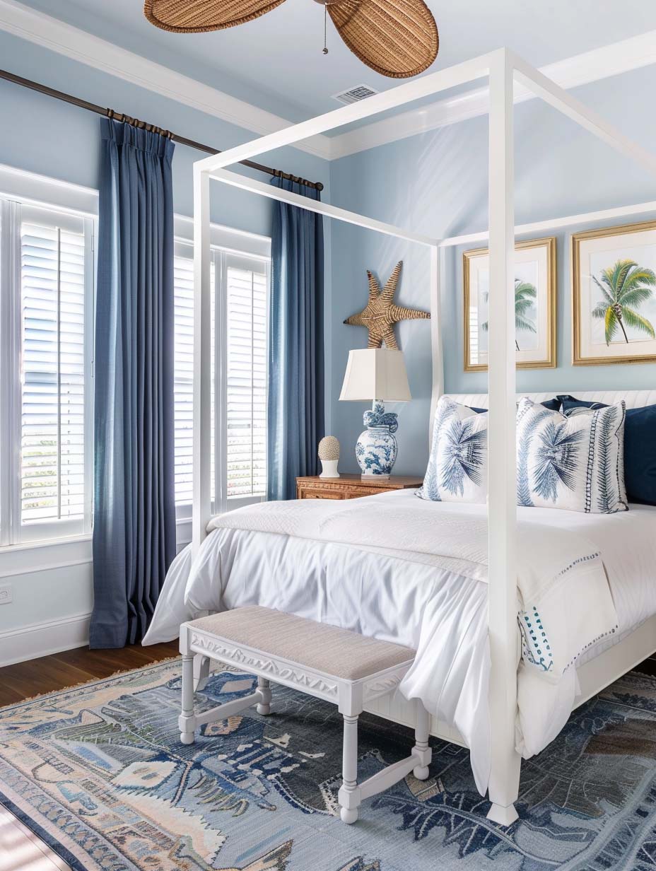 2. Bright and Breezy Blue Haven