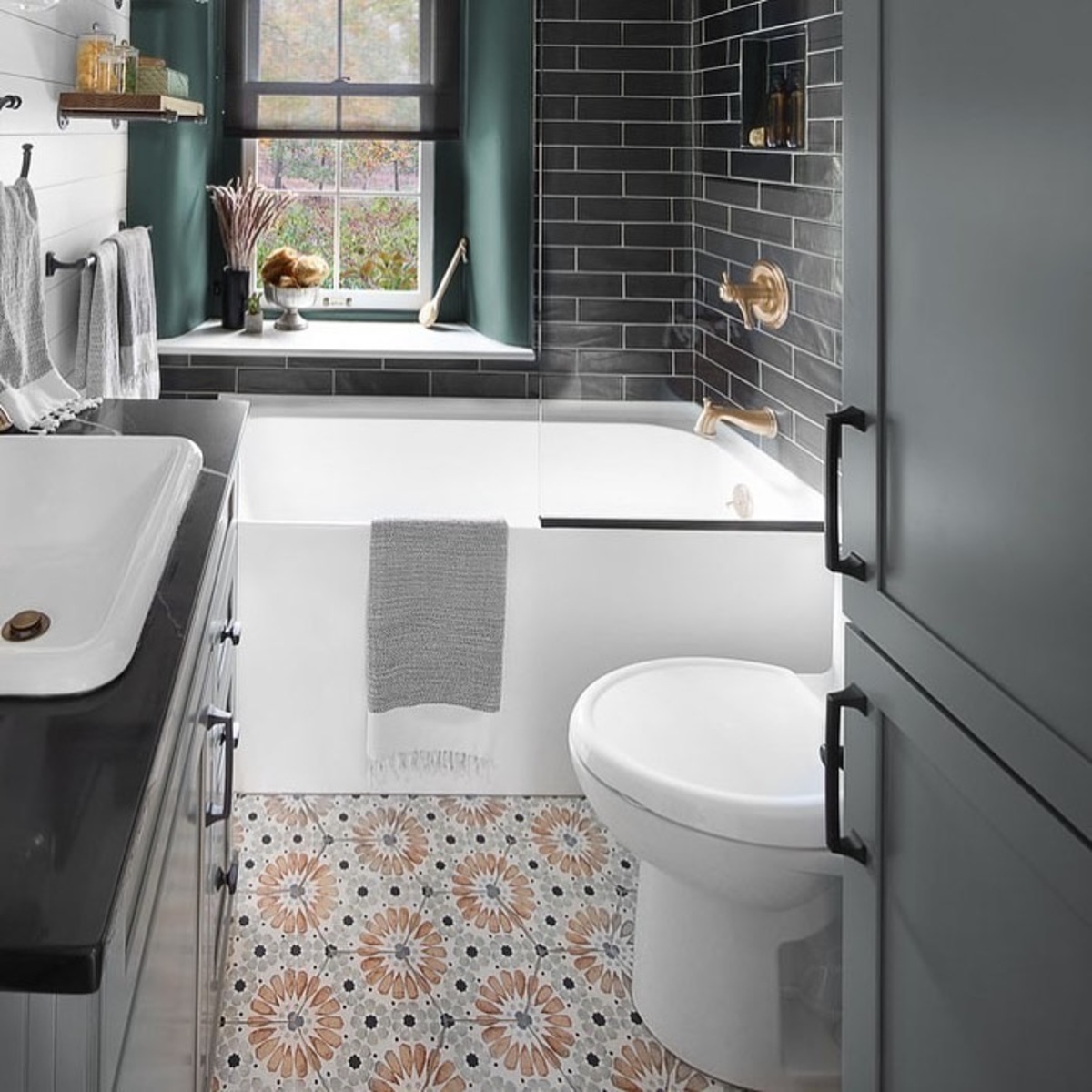 20 small bathroom makeovers 19
