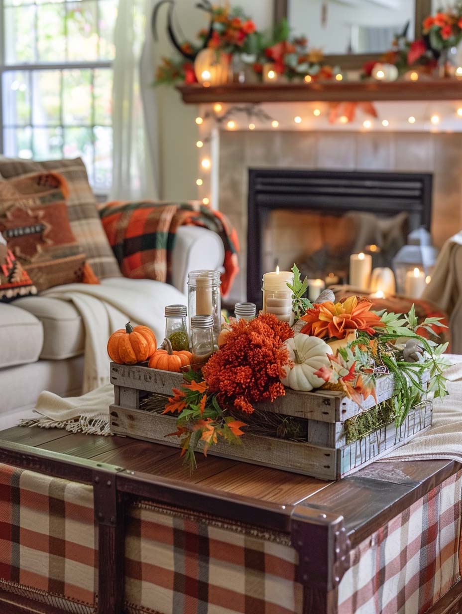 DIY Fall Centerpiece 4