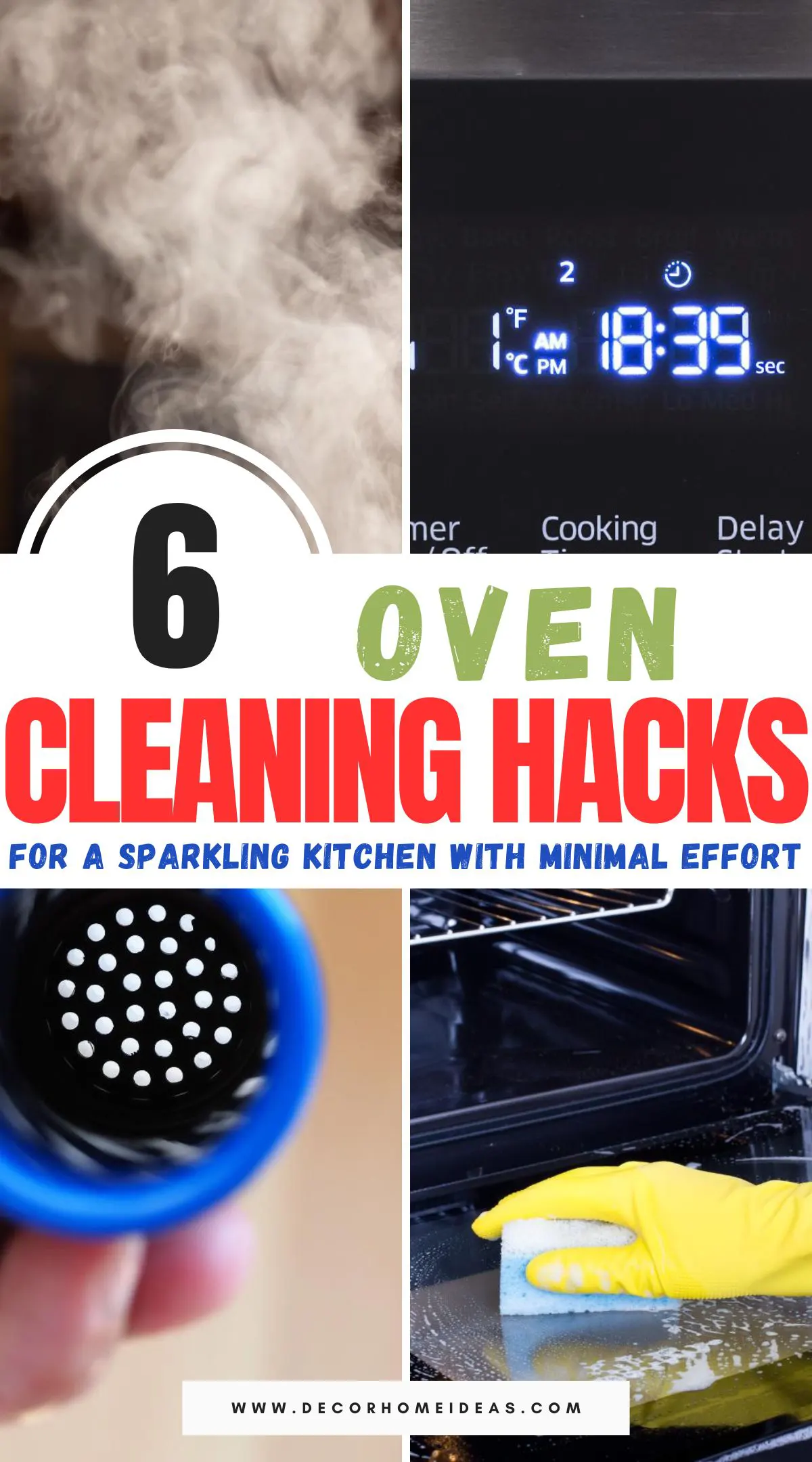 Discover six brilliant oven cleaning hacks to achieve a sparkling kitchen with minimal effort. From using natural ingredients like baking soda and vinegar to simple tricks with household items, these tips make oven cleaning easier and more efficient.