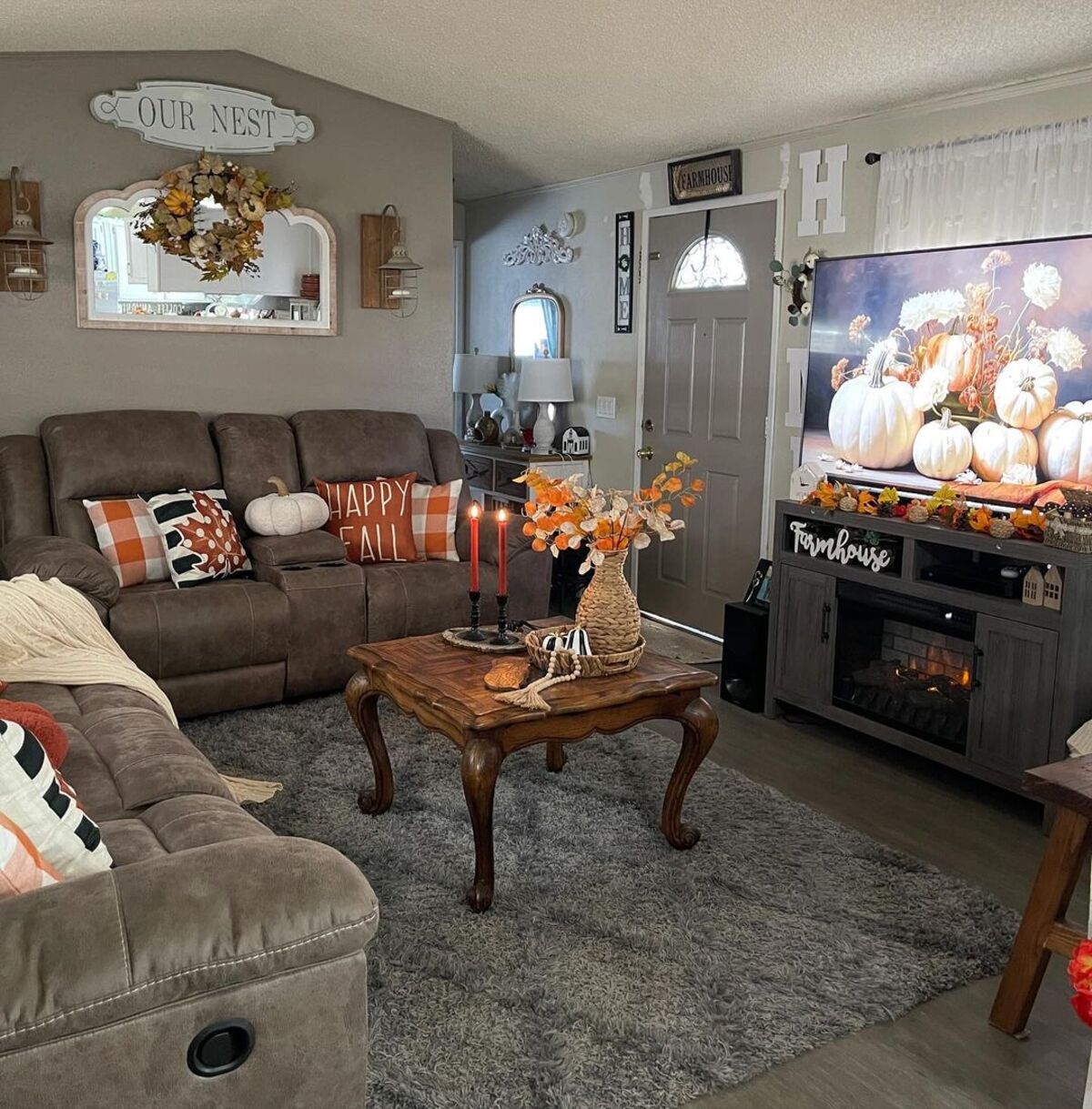 boho fall decor ideas 3