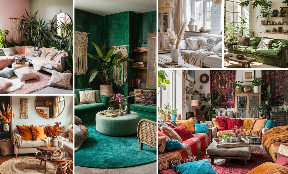 boho living room