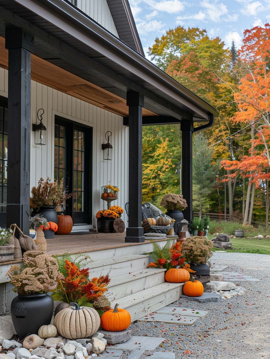 fall front porch decor ideas 2