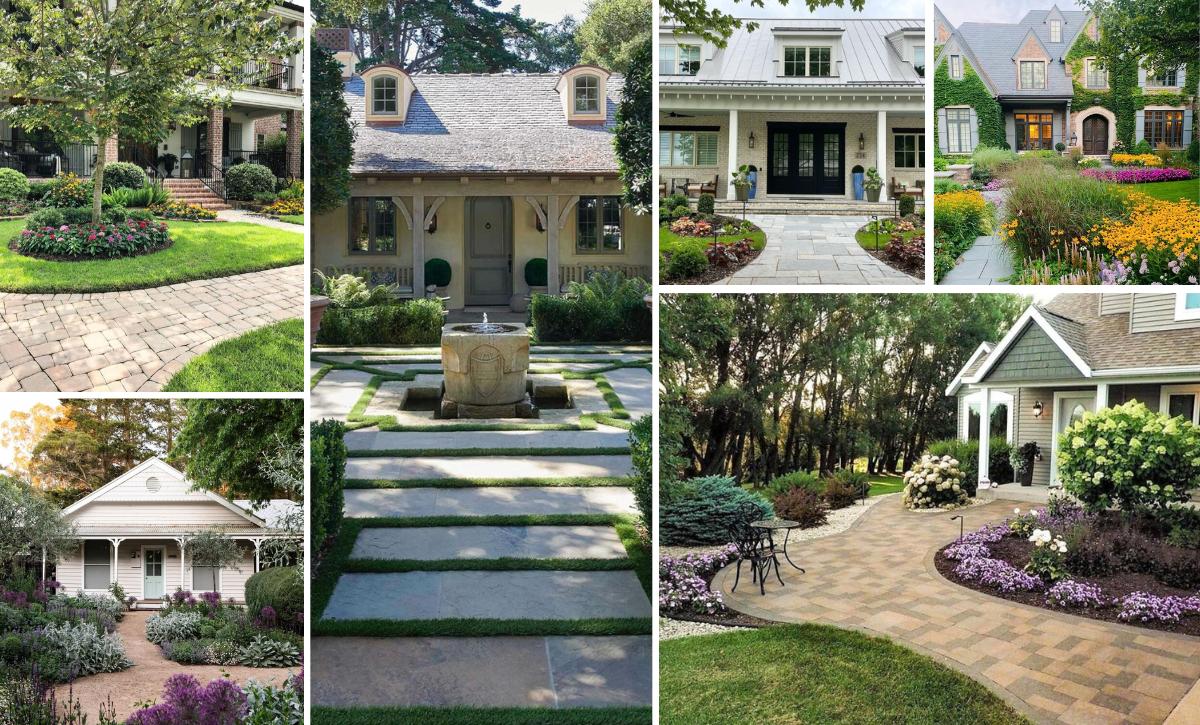 landscaping ideas for front of house