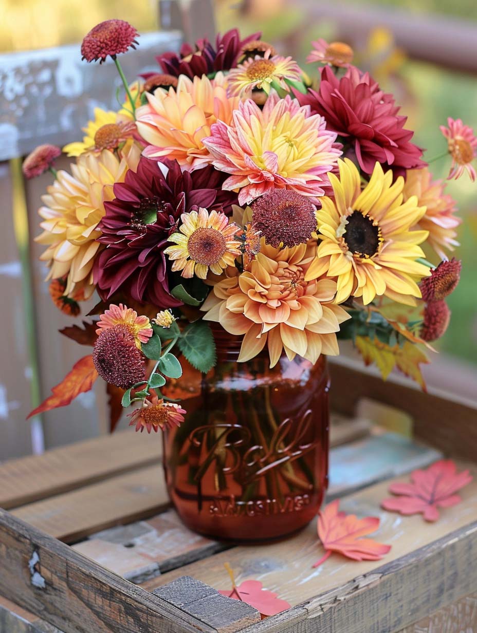 mason jar fall crafts 2