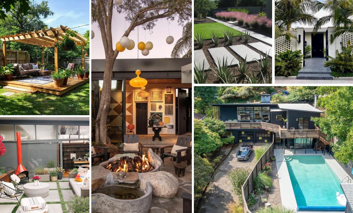 midcentury modern landscape ideas