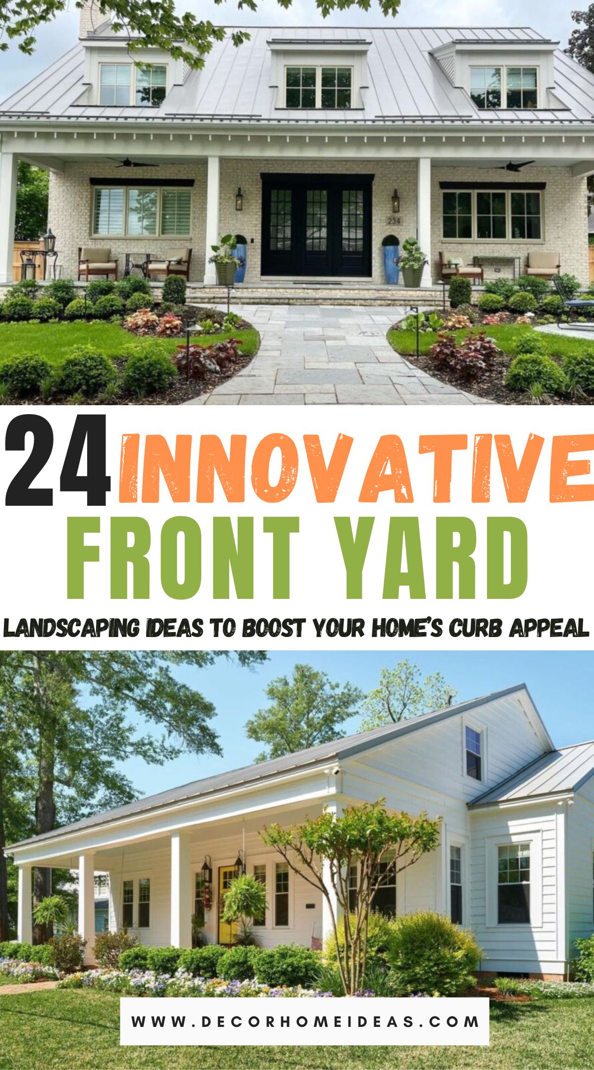 modern front yard landscaping ideas