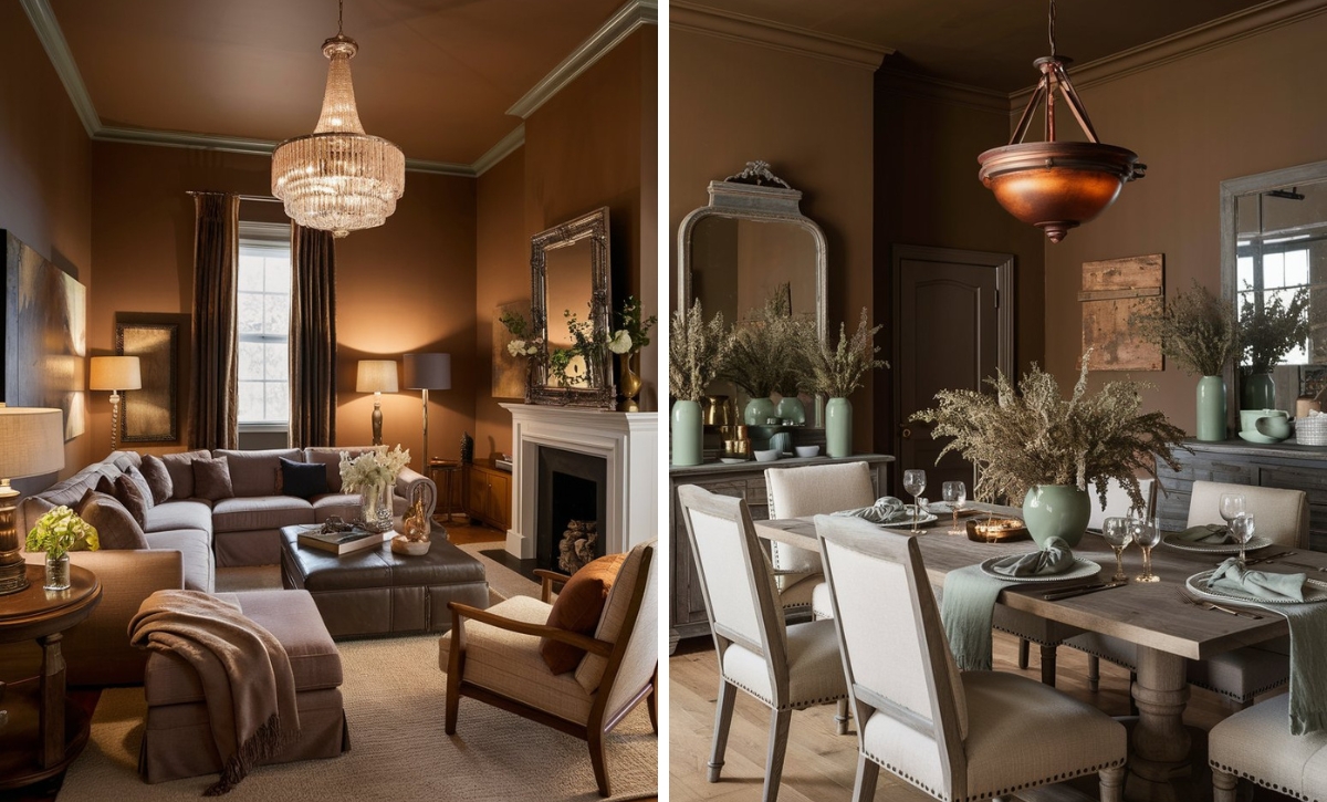 12 Rich Chocolate Brown Paint Colors to Try Now