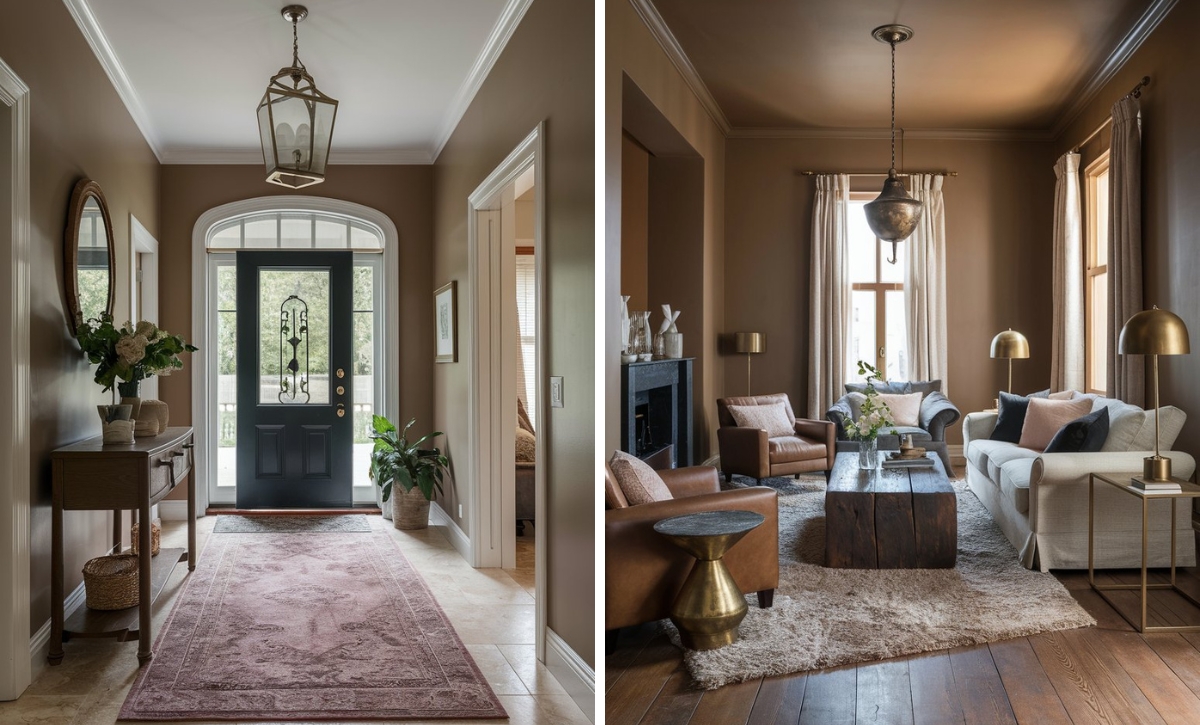 12 Stylish Mocha Paint Colors That Designers Recommend