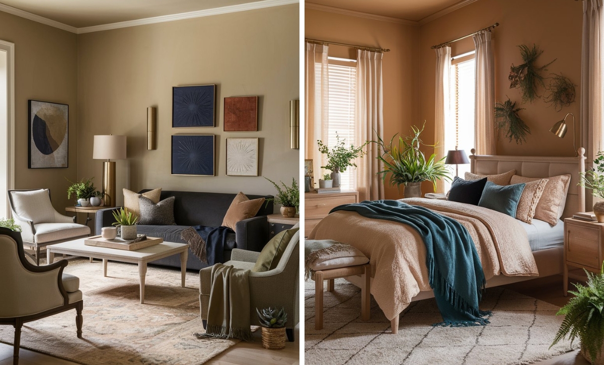 12 Warm Light Brown Paint Colors for a Cozy Home