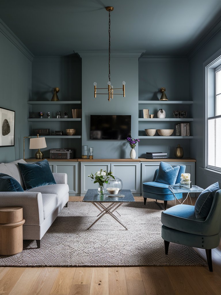 Behr Slate Blue (2)