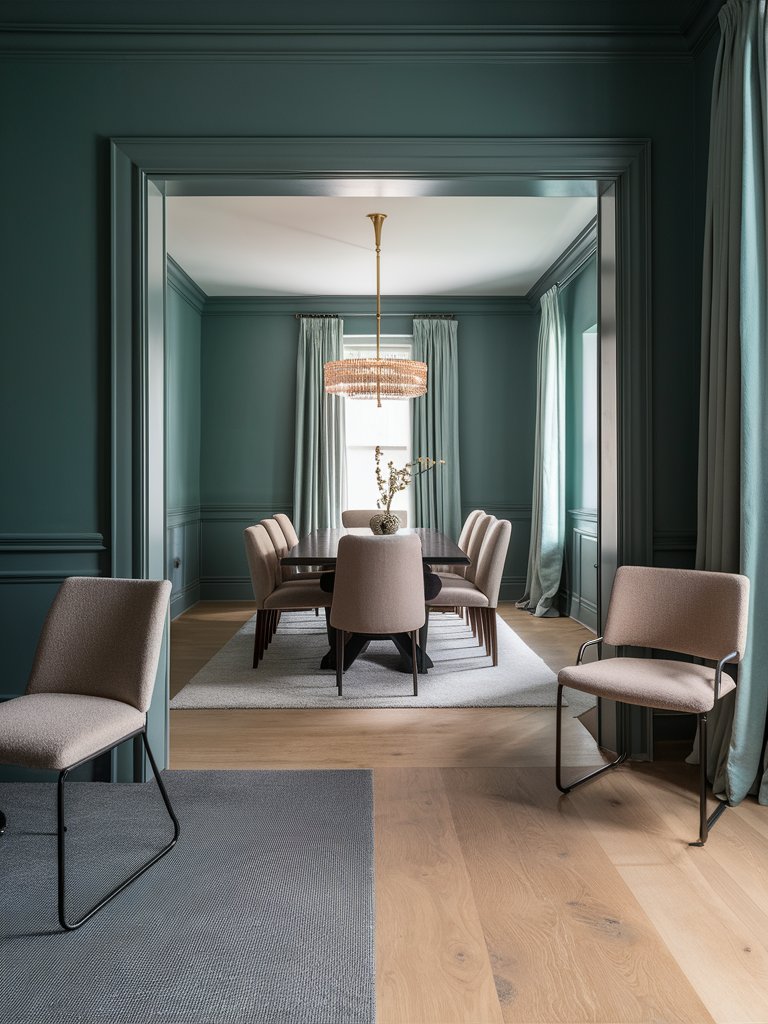 Oval Room Blue