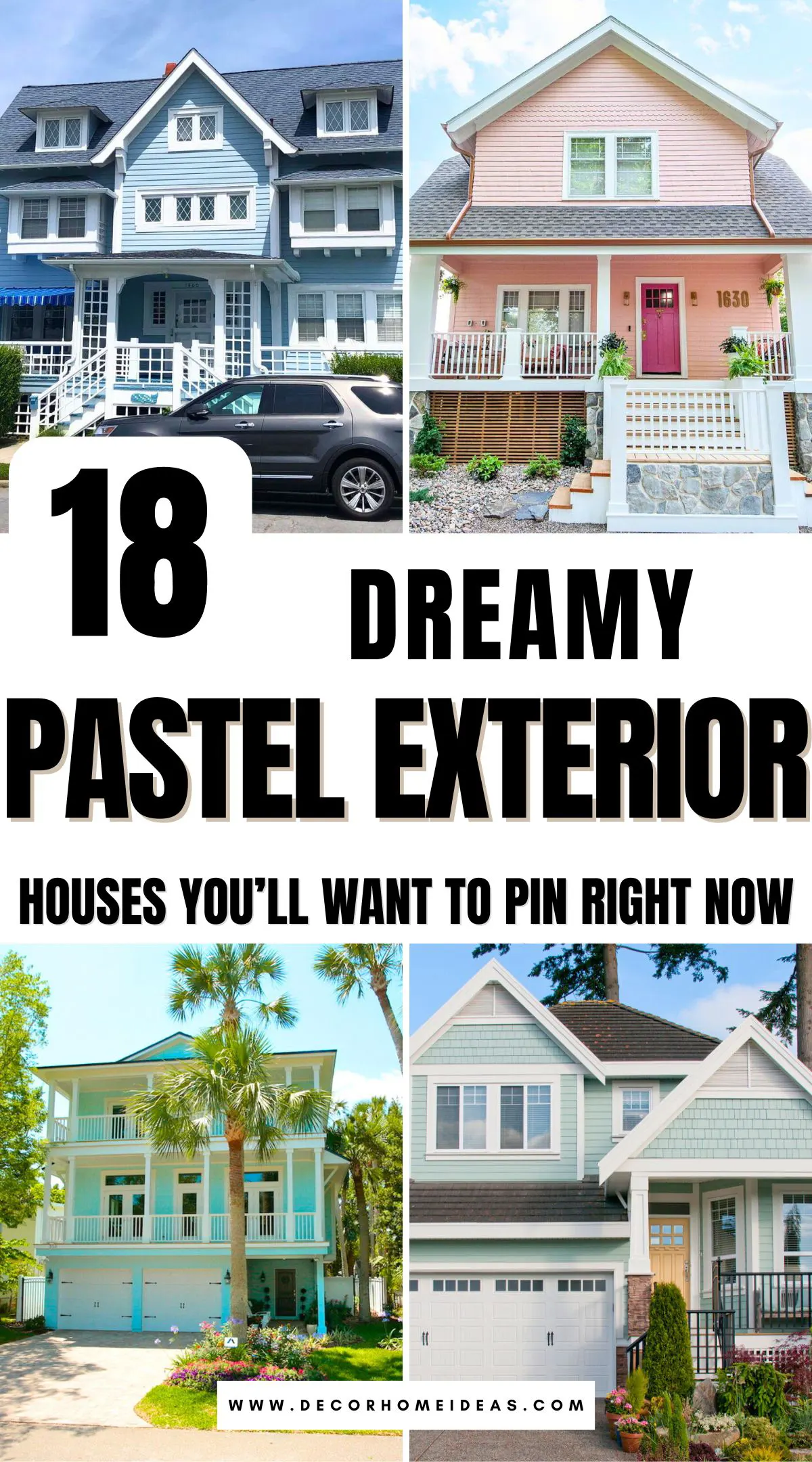 Discover 18 breathtaking homes adorned with soft pastel colors that bring a soothing and stylish charm to every space. From serene living rooms to dreamy exteriors, these designs show how pastels can add elegance and warmth. Which of these calming palettes will capture your heart?