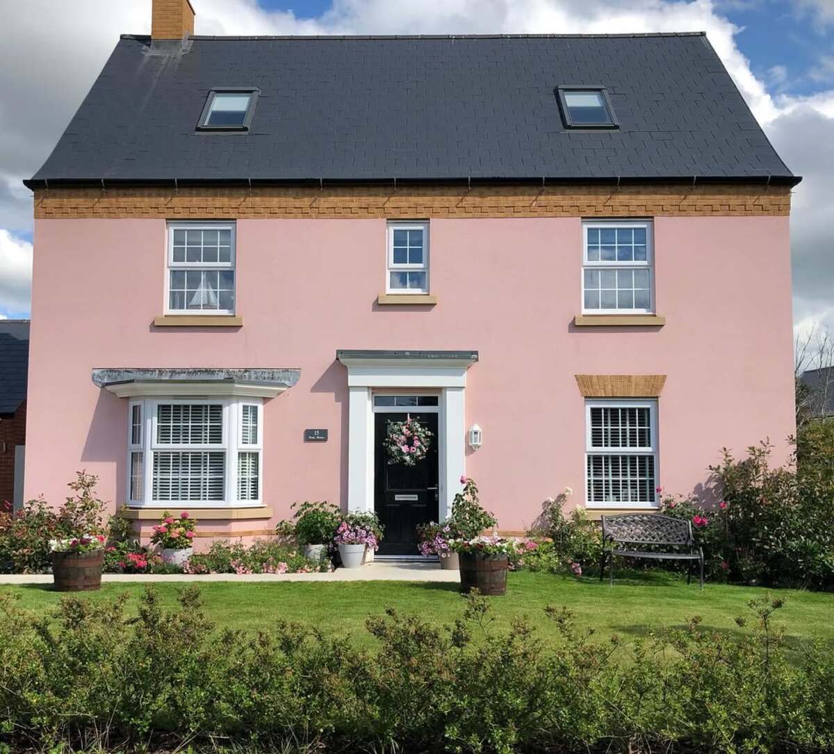charming pastel exterior house colors 15
