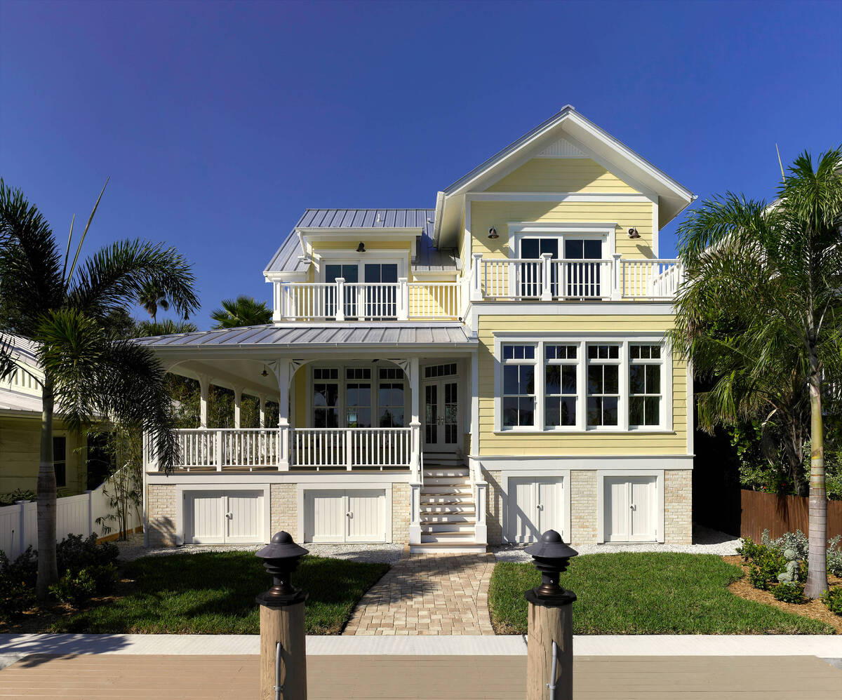 charming pastel exterior house colors 7
