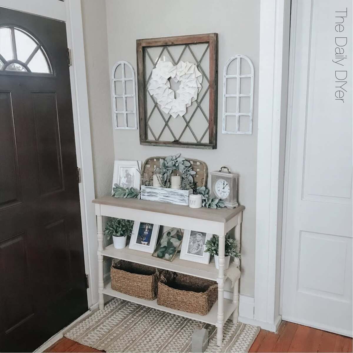 diy entryway decor hacks 13