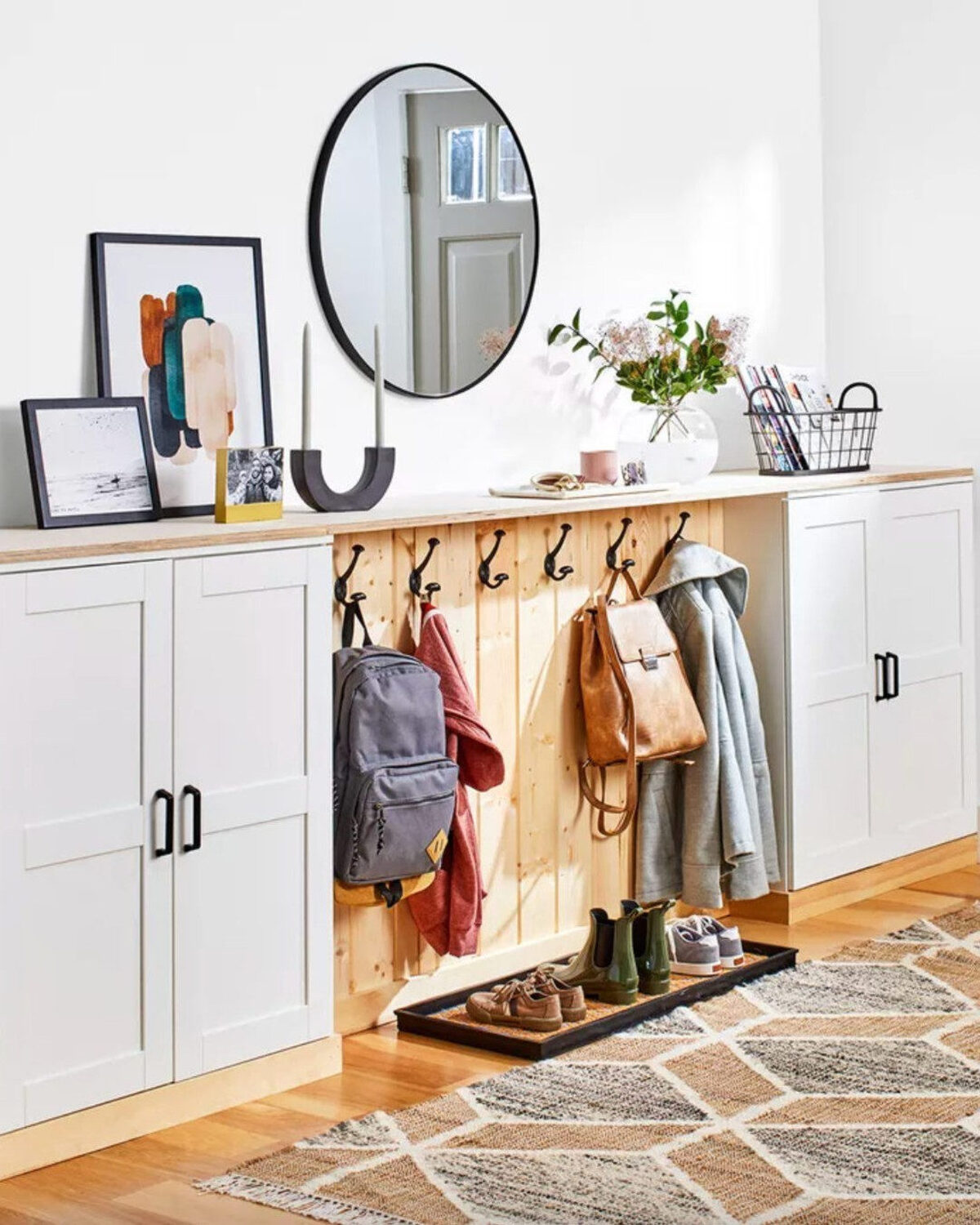 diy entryway decor hacks 9