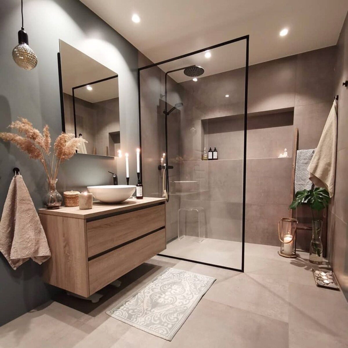 stunning bathroom color combinations 14