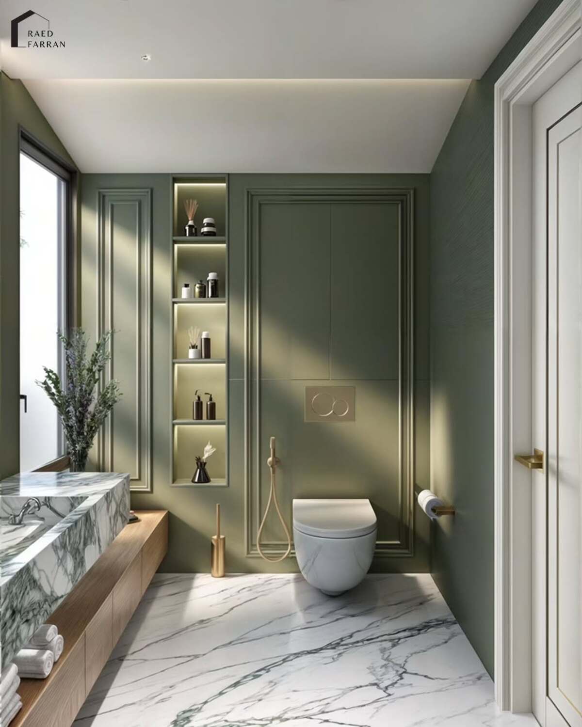 stunning bathroom color combinations 4