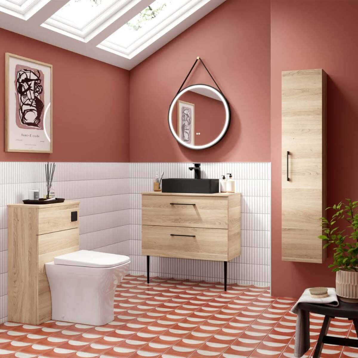 trendiest bathroom colors 11