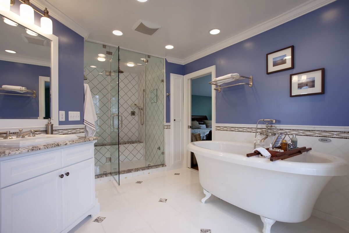 trendiest bathroom colors 22