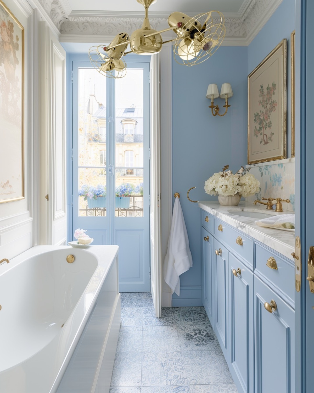 trendiest bathroom colors 9