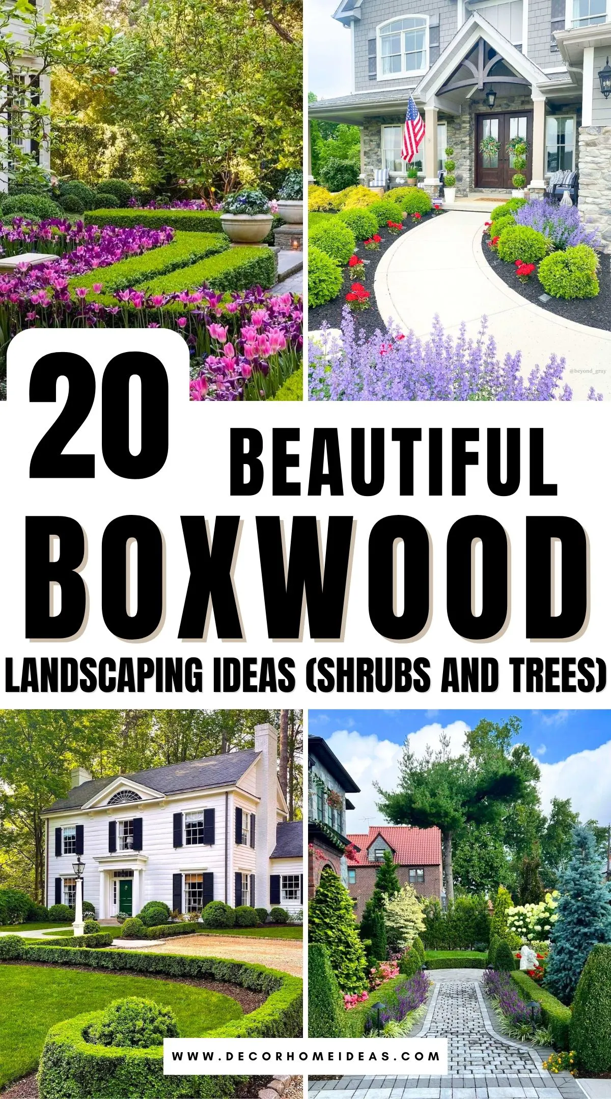 Looking to transform your outdoor space? These 20 stunning boxwood landscaping ideas are perfect for creating timeless beauty in your garden. From elegant shrubs to creative tree designs, these ideas will inspire your next project. 🌳✨
