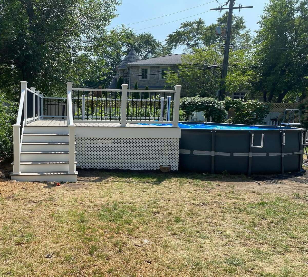 deck ideas for above ground pools 12