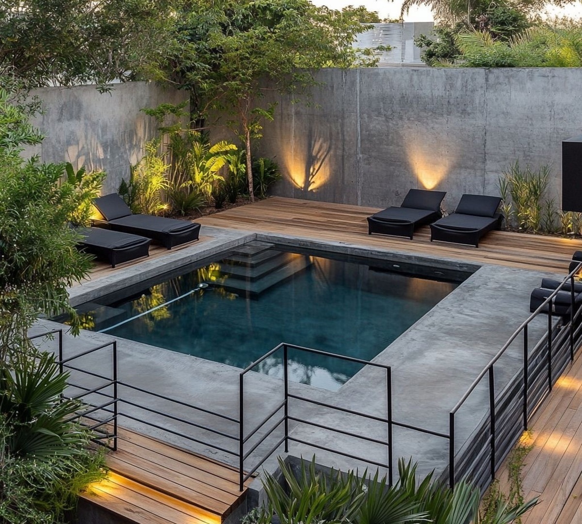 deck ideas for above ground pools 2