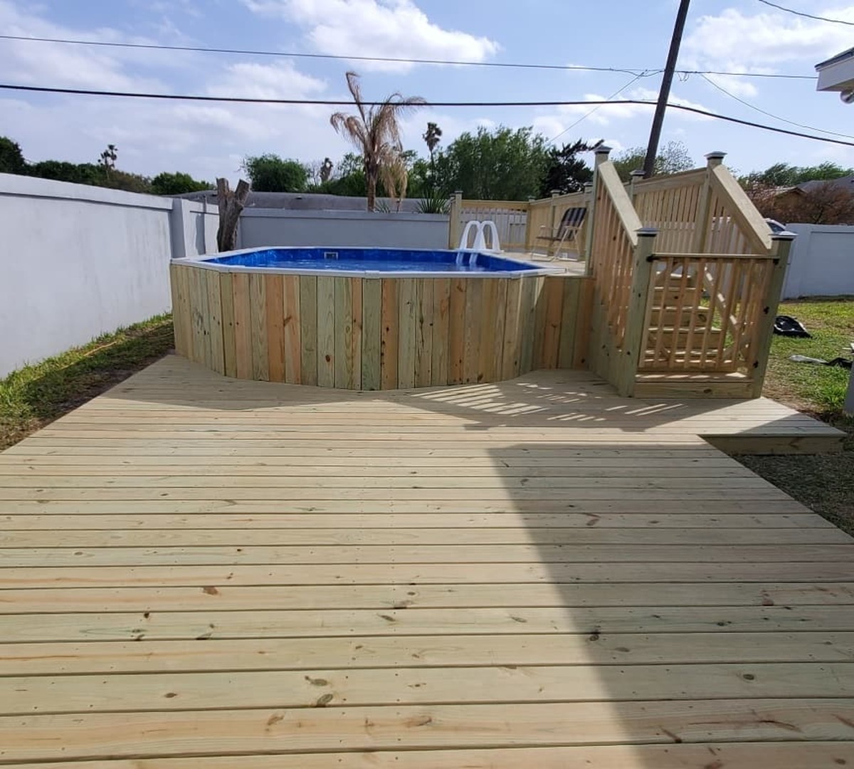 deck ideas for above ground pools 21