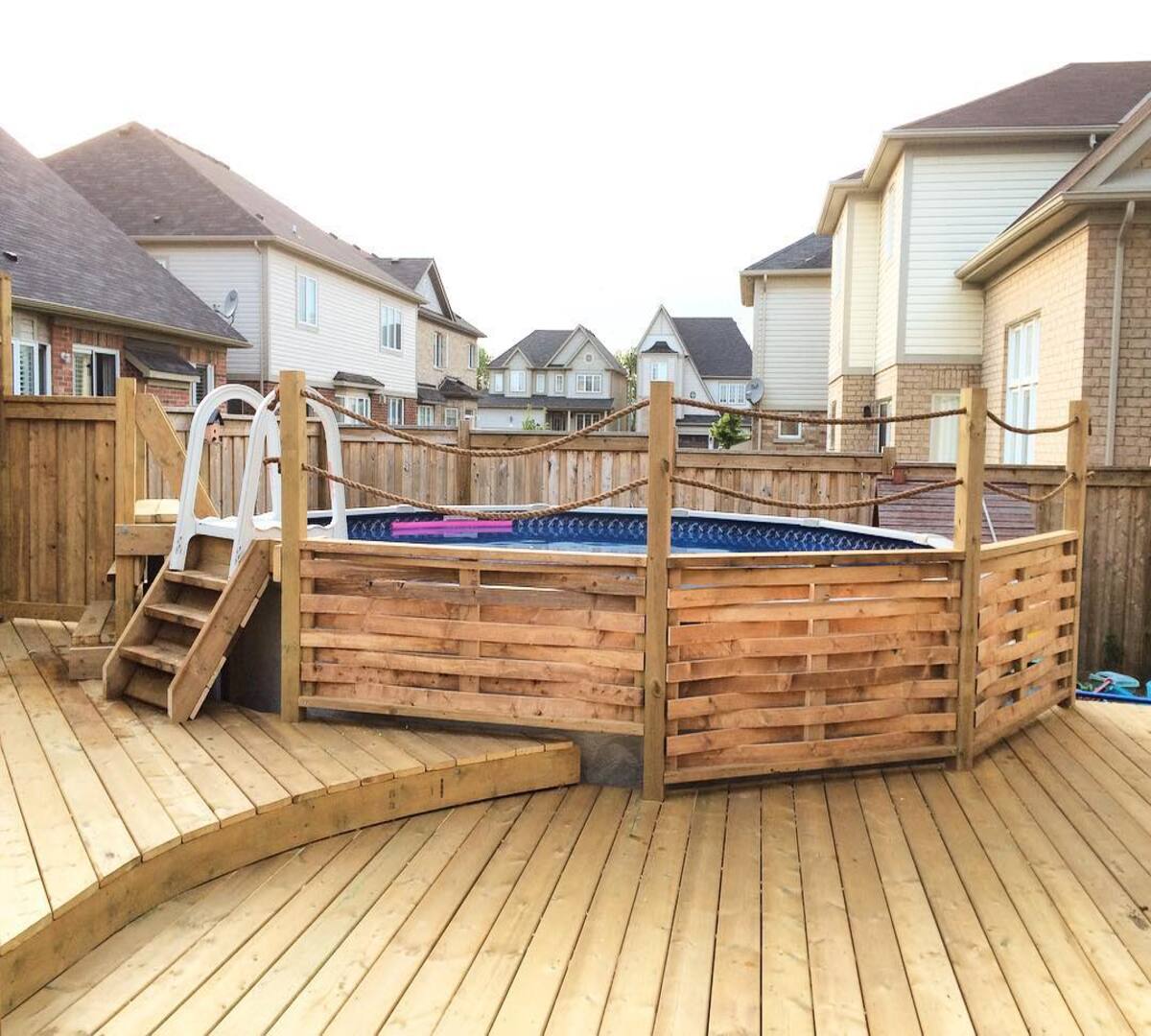 deck ideas for above ground pools 4