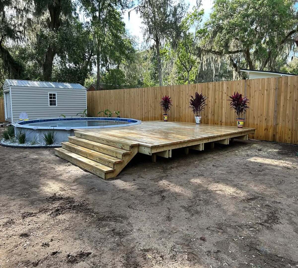 deck ideas for above ground pools 6