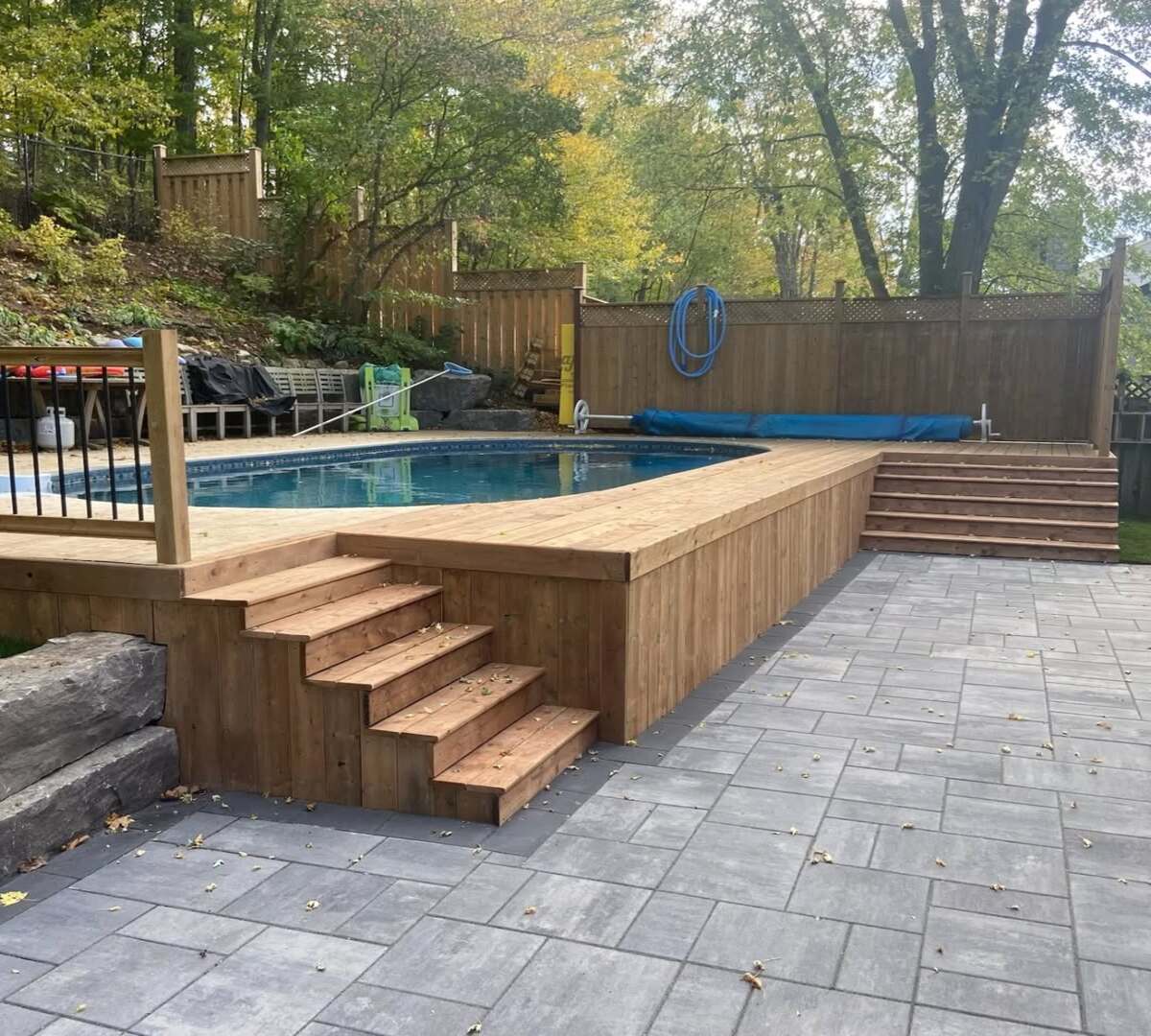 deck ideas for above ground pools 8
