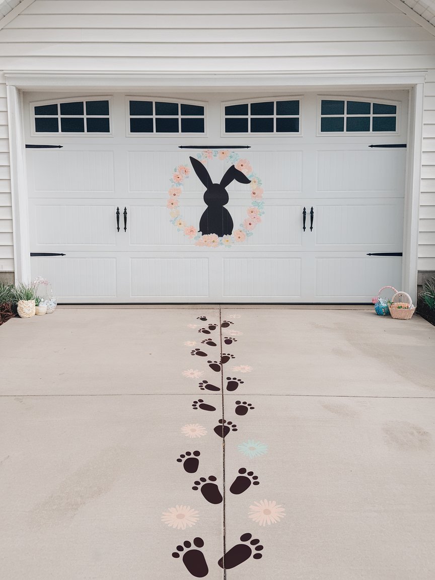 easter garage door decorations 5