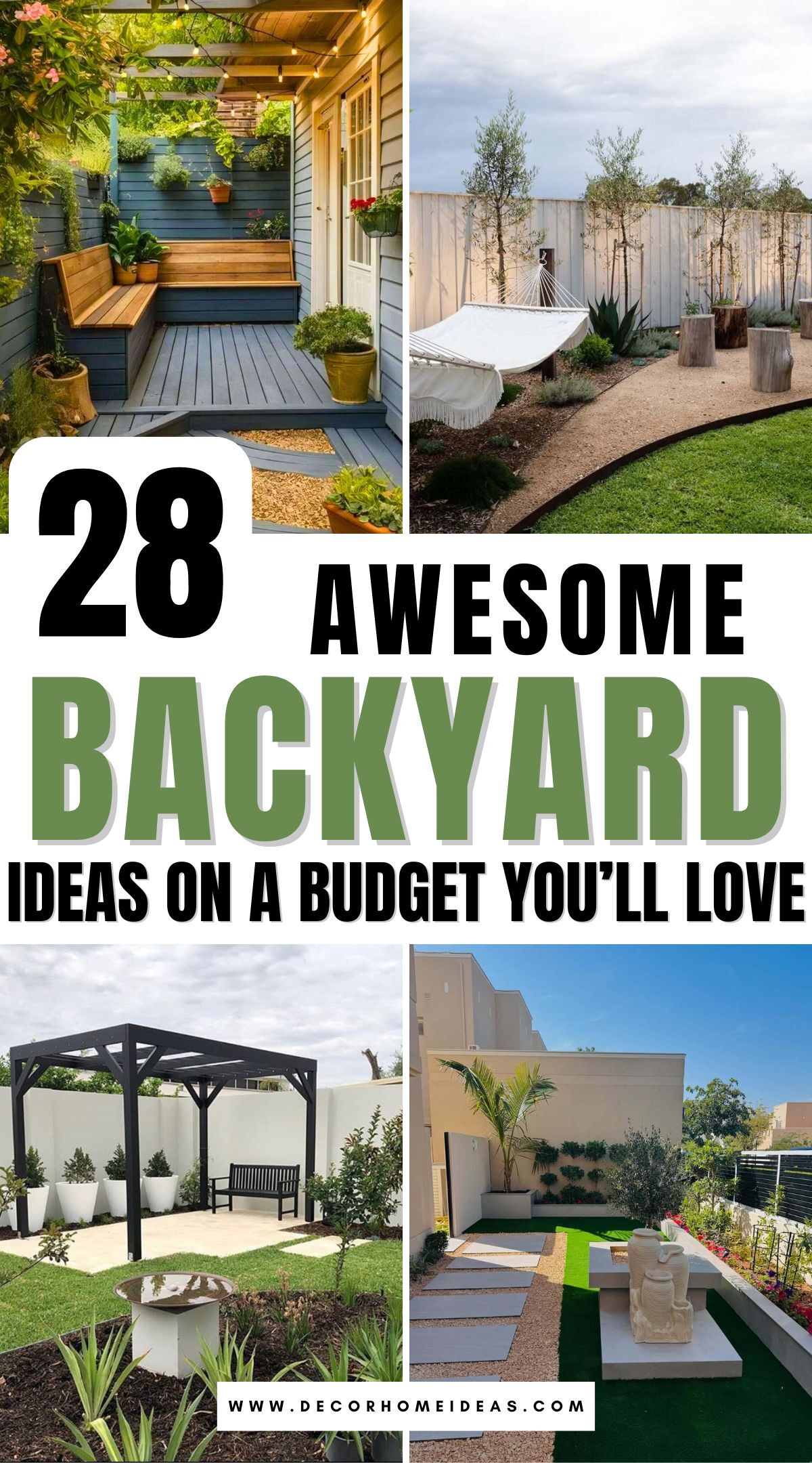 best cheap backyard ideas 2