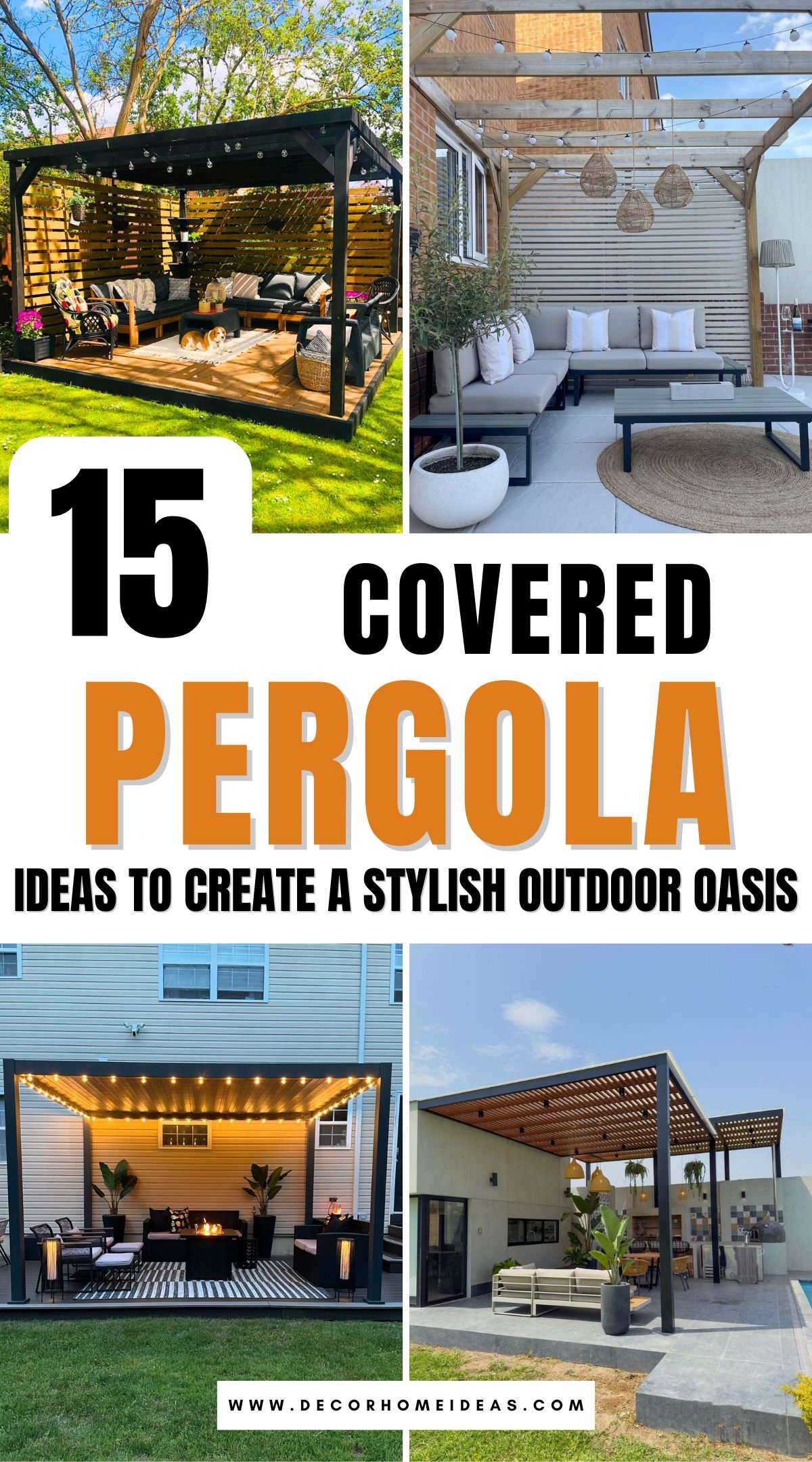 best covered pergola designs 2