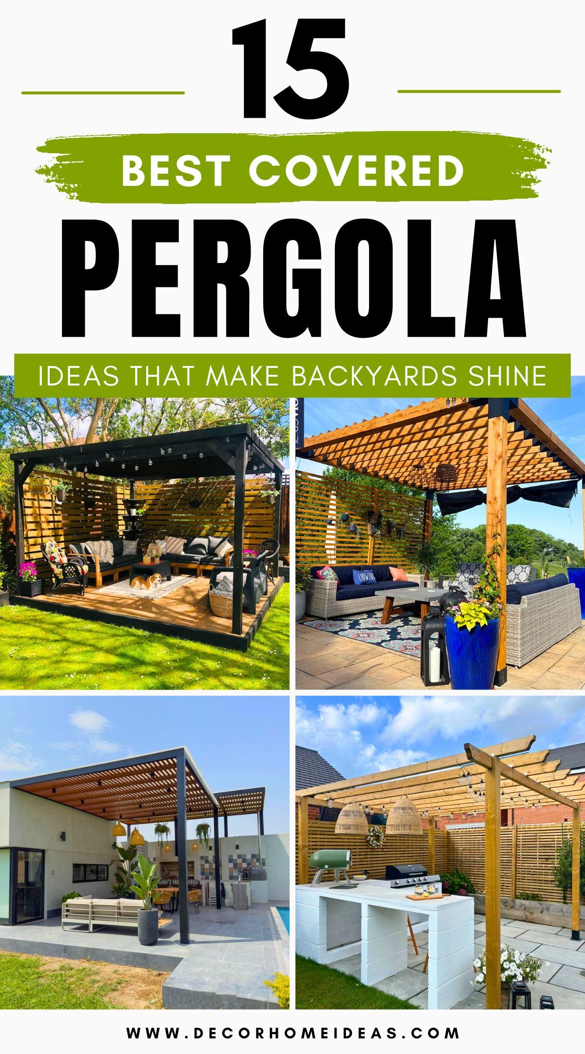 best covered pergola designs 4
