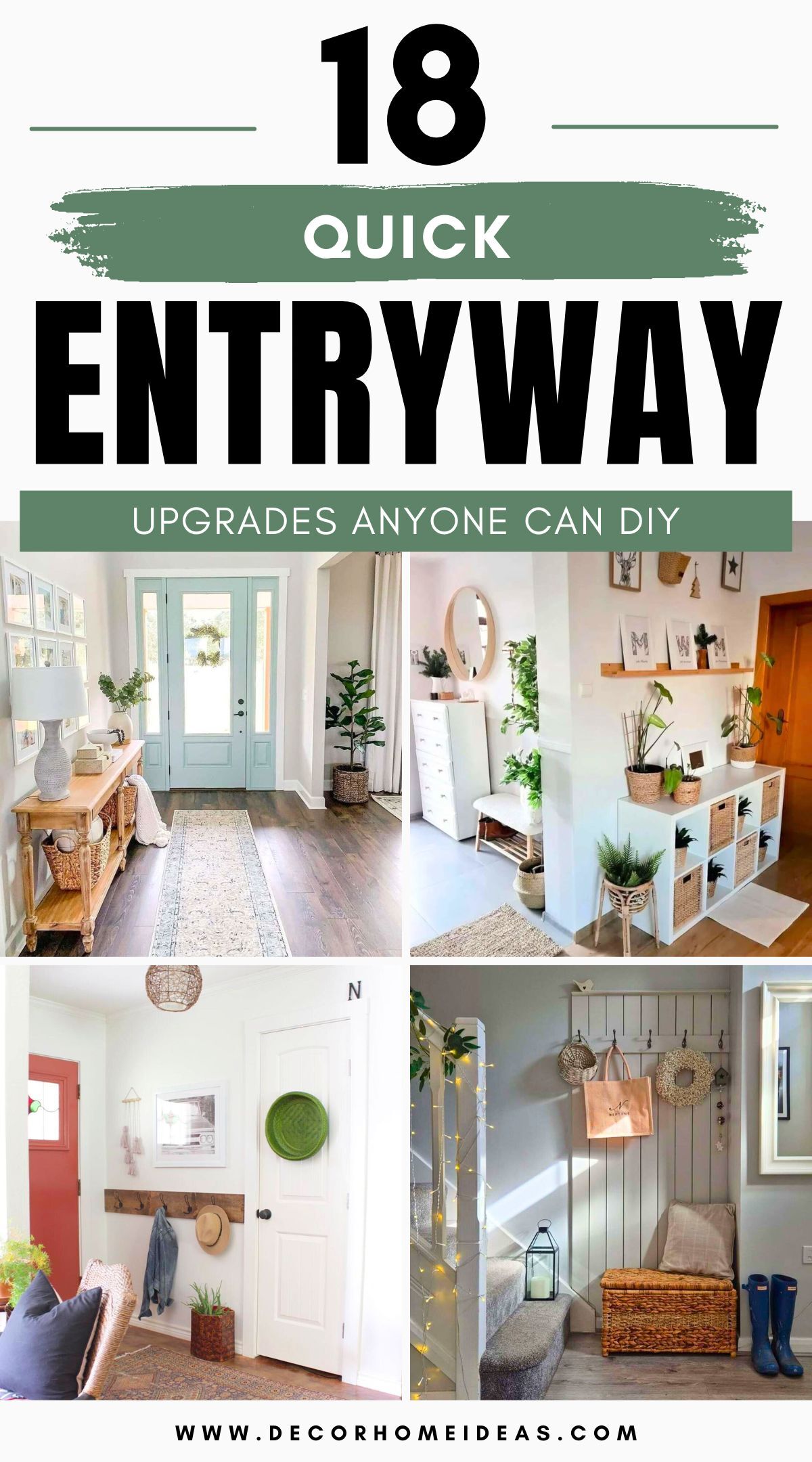 best diy entryway decor hacks 4