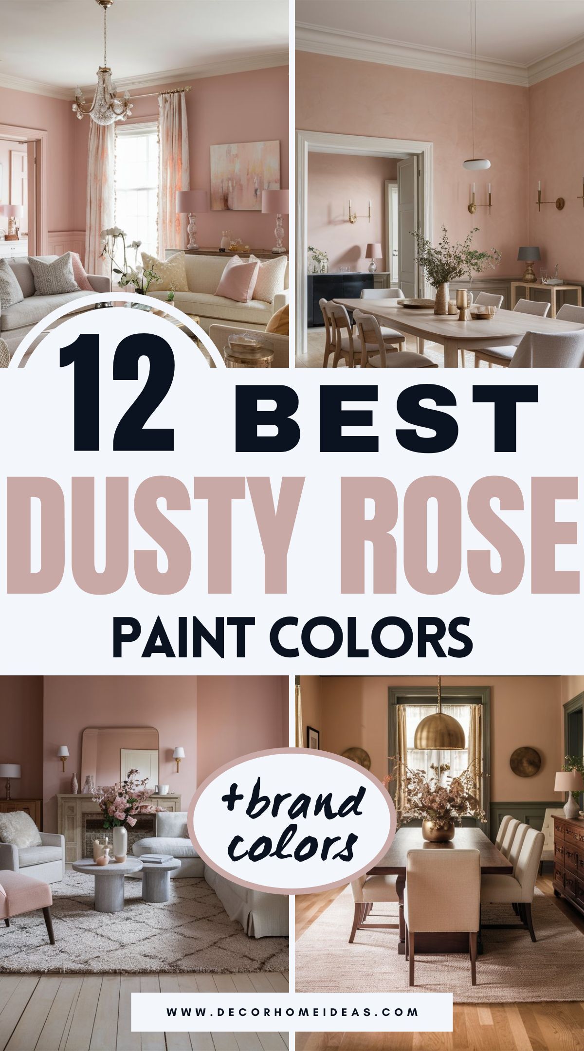 Looking for the perfect romantic hue? Discover 12 dreamy dusty rose paint colors from top brands like Benjamin Moore, Sherwin-Williams, Behr, and Farrow & Ball. These soft, muted shades bring warmth and charm—see which one could be your new favorite.